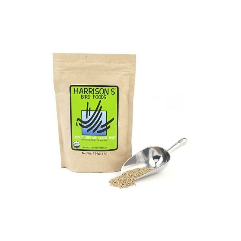 pienso de mantenimiento HARRISON ADULT LIFETIME SUPER FINO para aves muy pequeñas 454 gr
pienso de mantenimiento HARRISON ADULT LIFETIME SUPER FINO para aves muy pequeñas 454 gr