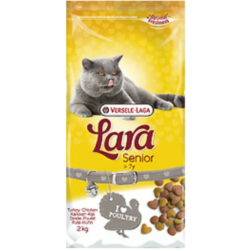 Pienso para gatos 2 kgs | Comida para gatos Lara con pavo y pollo | Alimento seco para gatos mayores o ancianos
Pienso para gatos 2 kgs | Comida para gatos Lara con pavo y pollo | Alimento seco para gatos mayores o ancianos