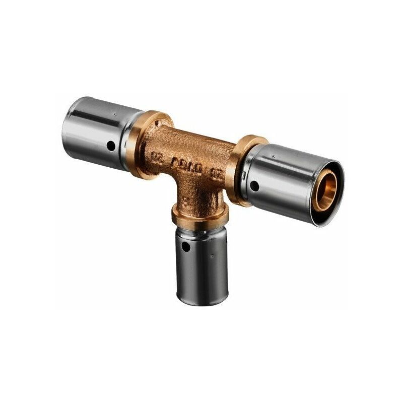 Oventrop - Pieza de presión en T Cofit PD-HT bronce, salida central reducida 20 x 16 x 20 mm
Oventrop - Pieza de presión en T Cofit PD-HT bronce, salida central reducida 20 x 16 x 20 mm