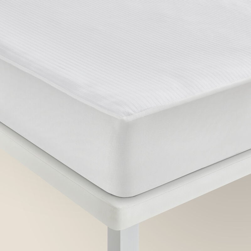 Funda de colchón cutí 100% algodón con laterales adaptables 200x200cm , Cama de 200 , Blanco - Pikolin Home
Funda de colchón cutí 100% algodón con laterales adaptables 200x200cm , Cama de 200 , Blanco - Pikolin Home