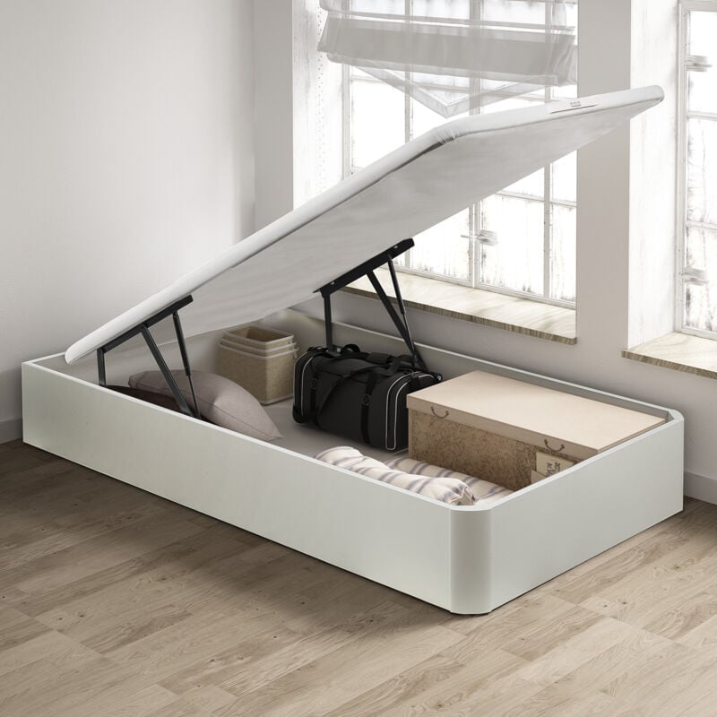 I Canapé abatible color Blanco 90x190, fácil apertura, capacidad de almacenaje, tapa 3D Transpirable, incluye subida a domicilio, desembalaje,
I Canapé abatible color Blanco 90x190, fácil apertura, capacidad de almacenaje, tapa 3D Transpirable, incluye subida a domicilio, desembalaje,