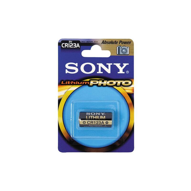 Pila litio CR123 3V Sony