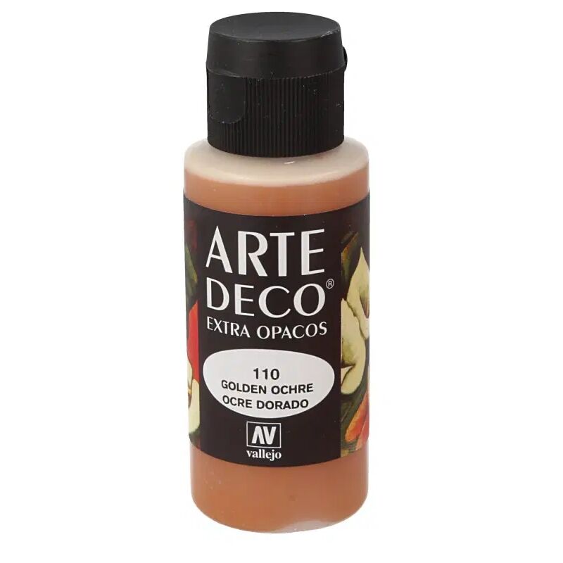 Acrylicos Vallejo - PINTURA ACRILICA ARTE DECO VALLEJO 60 ML | COLOR: Ocre Dorado 110 - Ocre Dorado 110
Acrylicos Vallejo - PINTURA ACRILICA ARTE DECO VALLEJO 60 ML | COLOR: Ocre Dorado 110 - Ocre Dorado 110