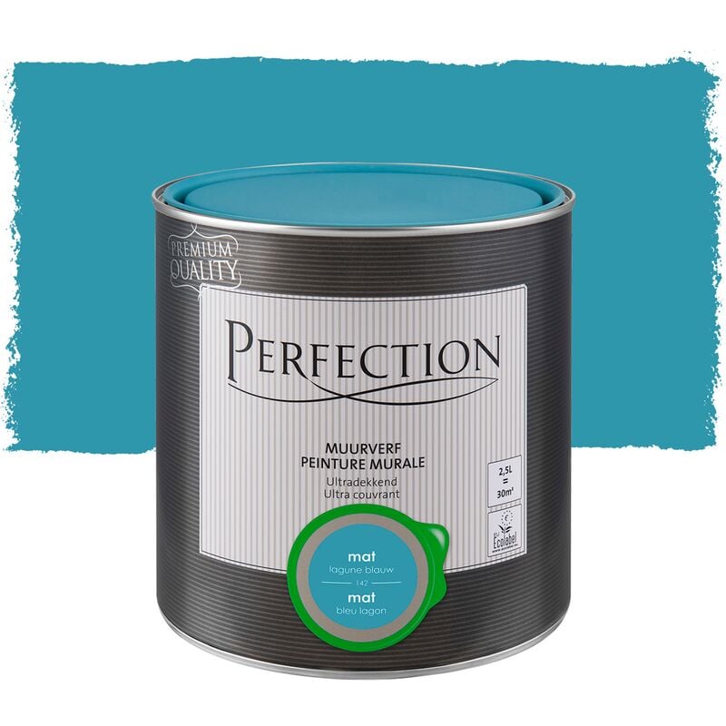 Pintura de la pared de la Ultra Roofing - Laguna Azul - Mat - 2.5L - Bleu lagon - Perfection
Pintura de la pared de la Ultra Roofing - Laguna Azul - Mat - 2.5L - Bleu lagon - Perfection