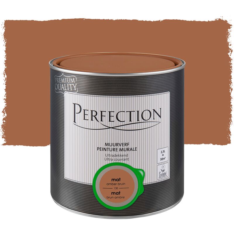 Pintura de la pared de la Ultra Roofing - Amber Brown - Mat - 2.5L - Brun Ambre - Perfection
Pintura de la pared de la Ultra Roofing - Amber Brown - Mat - 2.5L - Brun Ambre - Perfection