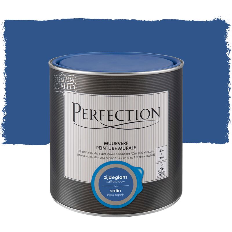 Pintura de la pared de la Ultra Roofing - Sapphire Blue - Satin - 2.5L - Bleu saphir - Perfection
Pintura de la pared de la Ultra Roofing - Sapphire Blue - Satin - 2.5L - Bleu saphir - Perfection