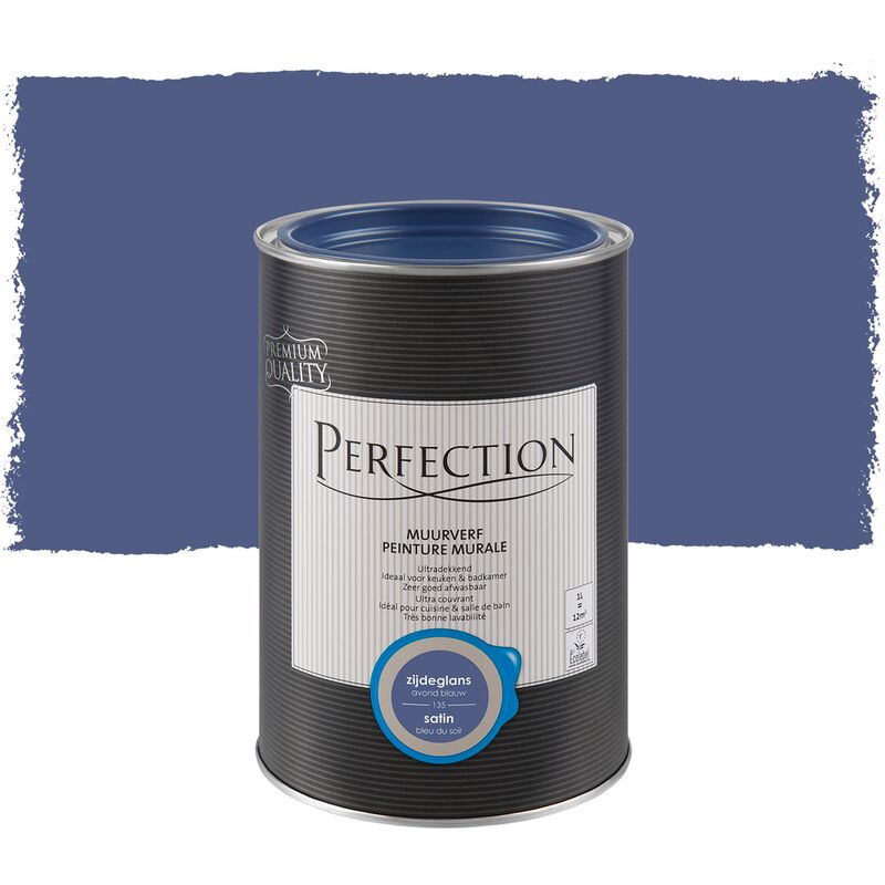 Pintura de la pared de la Ultra Roofing - Azul de la tarde - Satin - 1L - Bleu du soir - Perfection
Pintura de la pared de la Ultra Roofing - Azul de la tarde - Satin - 1L - Bleu du soir - Perfection