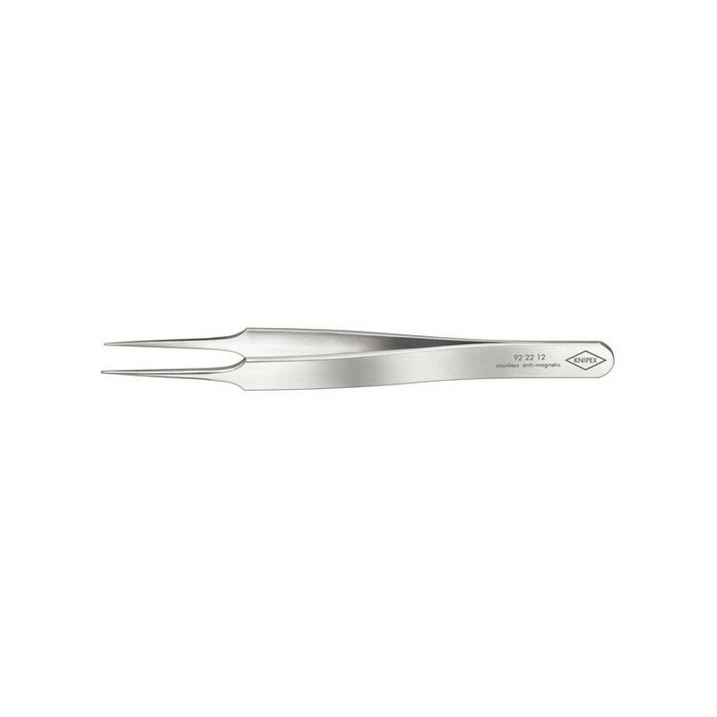 Knipex - Pinzas de precisión, picos 'aguja', Puntas : recto, puntiagudo, extra-fino, Superficie de agarre liso, Superficie antirreflejo mata
Knipex - Pinzas de precisión, picos 'aguja', Puntas : recto, puntiagudo, extra-fino, Superficie de agarre liso, Superficie antirreflejo mata