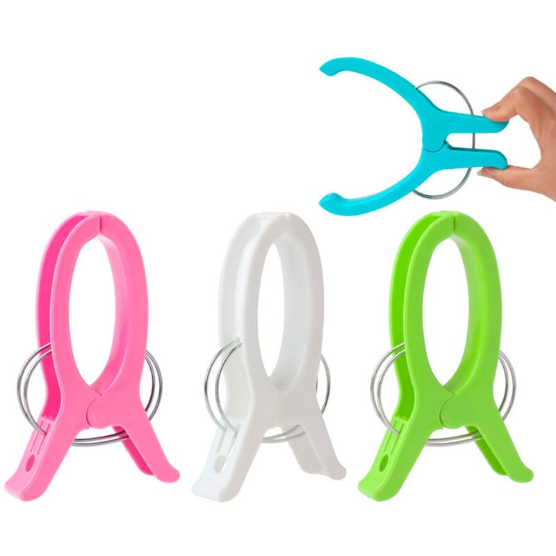 Pinzas Toalla Surtidas 4 Piezas
Pinzas Toalla Surtidas 4 Piezas