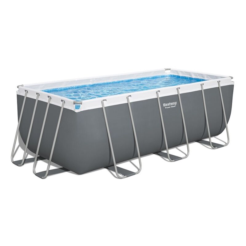 Piscina elevada desmontable 56457 Rectangular Power Steel 412x201x122 cm - Bestway
Piscina elevada desmontable 56457 Rectangular Power Steel 412x201x122 cm - Bestway