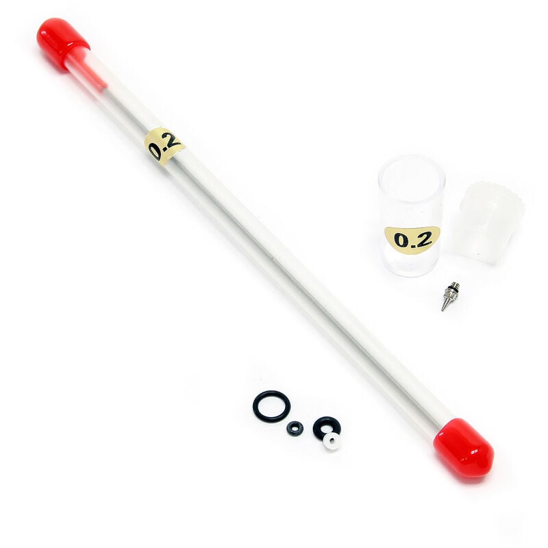 Boquilla para pistola de aerografía de 0,2 mm con aguja y o-ring Accesorios para aerógrafo
Boquilla para pistola de aerografía de 0,2 mm con aguja y o-ring Accesorios para aerógrafo