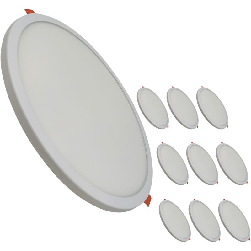 Placa Downlight LED Circular Plana 20W 1800LM Corte Ajustable 50-180mm | Blanco Cálido 3000K - Pack 10 Uds. - Blanco Cálido 3000K
Placa Downlight LED Circular Plana 20W 1800LM Corte Ajustable 50-180mm | Blanco Cálido 3000K - Pack 10 Uds. - Blanco Cálido 3000K