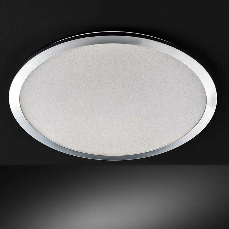 Plafón de techo regulable Plafón de salón LED Plafón de techo, cromado, 1x LED 27,5W 2300Lm blanco cálido, FxH 60 x 3,5 cm
Plafón de techo regulable Plafón de salón LED Plafón de techo, cromado, 1x LED 27,5W 2300Lm blanco cálido, FxH 60 x 3,5 cm