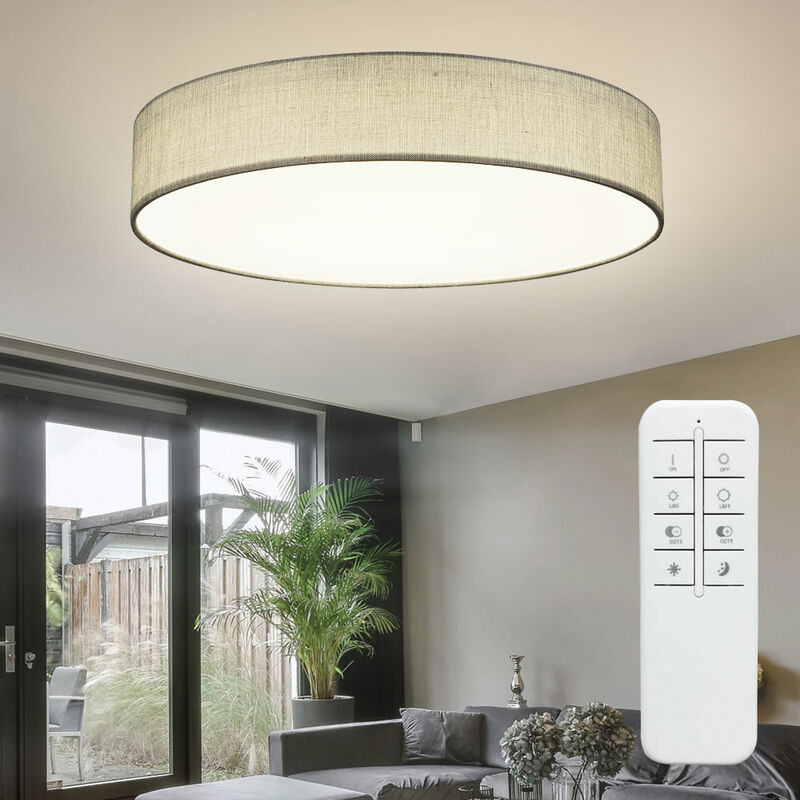 Plafón LED para sala de estar CCT lámpara de luz diurna tela gris MANDO A DISTANCIA Globo 15185D4
Plafón LED para sala de estar CCT lámpara de luz diurna tela gris MANDO A DISTANCIA Globo 15185D4