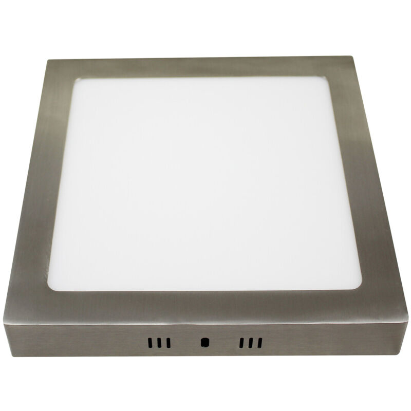 Downlight Led cuadrado de superficie níquel 18W 6000°K ( 81.640/C/NI/DIA) - Electro Dh
Downlight Led cuadrado de superficie níquel 18W 6000°K ( 81.640/C/NI/DIA) - Electro Dh
