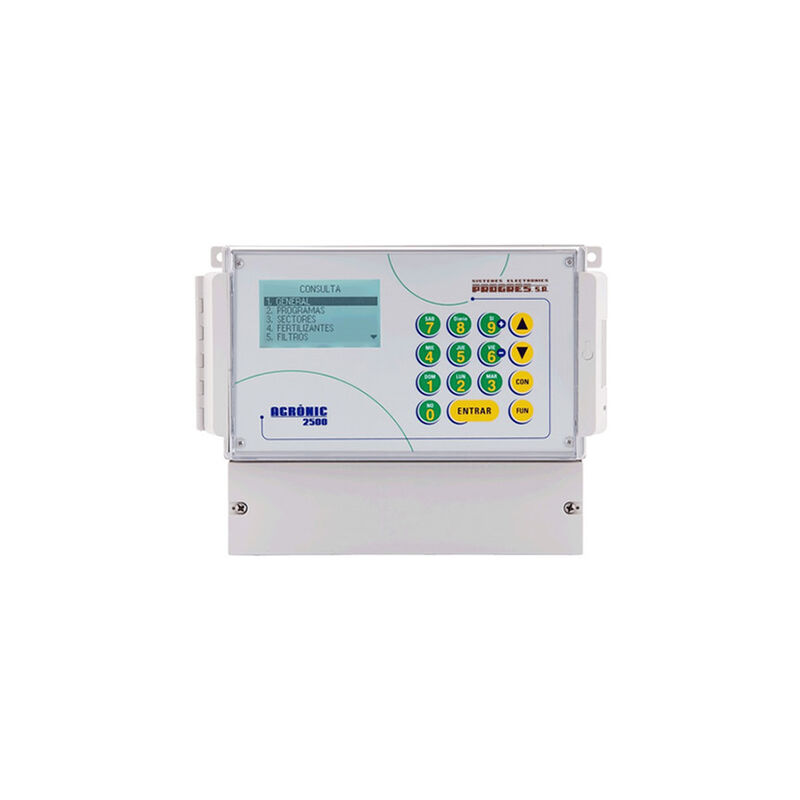 Plantawa Programador 2518 220V/24V AC Caja Programadores y Temporizadores de Riego - Agrónic
Plantawa Programador 2518 220V/24V AC Caja Programadores y Temporizadores de Riego - Agrónic