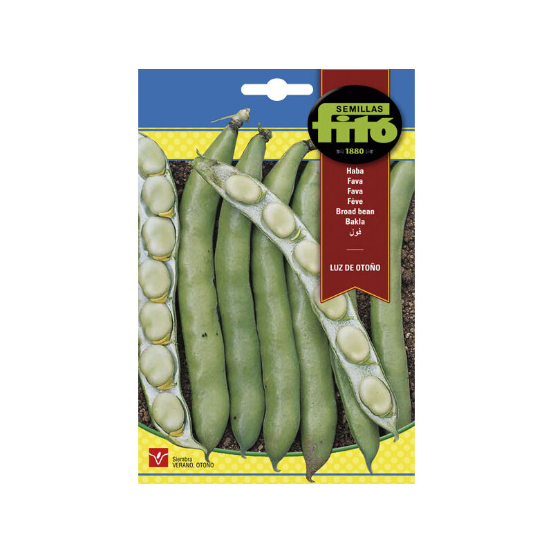 Plantawa Semillas de Haba Luz de Otoño 25 gr para Siembra Otoño Verano Hierba para Cultivar - Fitó
Plantawa Semillas de Haba Luz de Otoño 25 gr para Siembra Otoño Verano Hierba para Cultivar - Fitó
