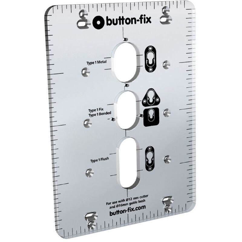 Plantilla Button-Fix Tipo 1 Multi Orificio
Plantilla Button-Fix Tipo 1 Multi Orificio