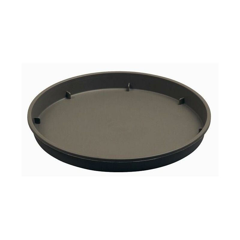 Plato maceta clasic antracita 24 cm