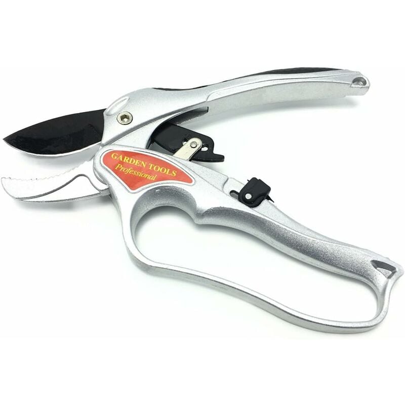 Abcrital - Podadora de trinquete para jardinería para cortar ramas Tijeras de trinquete de mano para jardín con verro de seguridad y asas
Abcrital - Podadora de trinquete para jardinería para cortar ramas Tijeras de trinquete de mano para jardín con verro de seguridad y asas