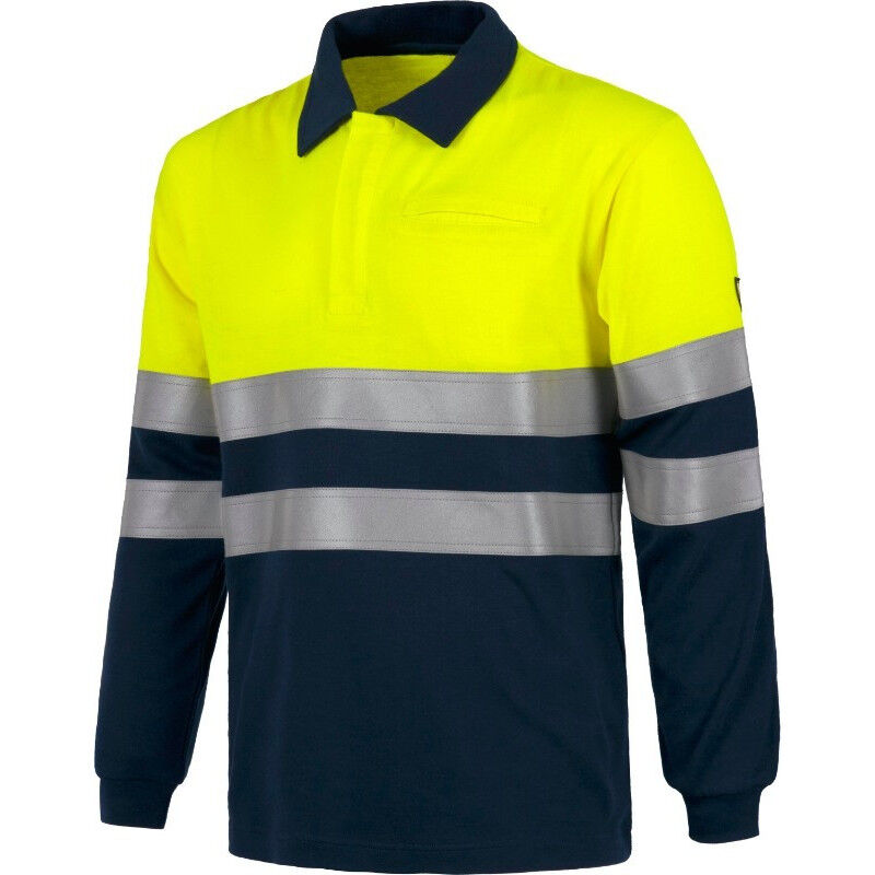Polo ignífugo y antiestático con alta visibilidad WORKTEAM S6591 Work Flame | M - Marino+Amarillo A.V.
Polo ignífugo y antiestático con alta visibilidad WORKTEAM S6591 Work Flame | M - Marino+Amarillo A.V.