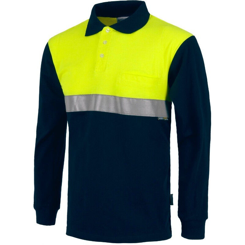 Polo combinado de Alta Visibilidad en algodón WORKTEAM C3843 | XXL - Marino+Amarillo A.V.
Polo combinado de Alta Visibilidad en algodón WORKTEAM C3843 | XXL - Marino+Amarillo A.V.