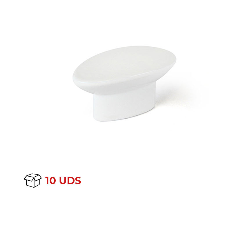 Pomo Mueble | Estilo Contemporáneo | Fabricado en Zamak | Acabado en Blanco | Medidas 134*92*80 mm | Sistema de Fijación Atornillado | Incluye
Pomo Mueble | Estilo Contemporáneo | Fabricado en Zamak | Acabado en Blanco | Medidas 134*92*80 mm | Sistema de Fijación Atornillado | Incluye