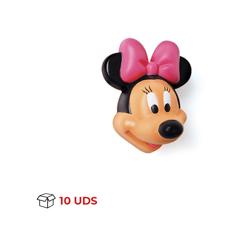 Pomo Disney Minnie para Mueble | Estilo Infantil Juvenil | Fabricado en ABS | Acabado en Multicolor | Medidas 134*92*80 mm | Sistema de Fijación
Pomo Disney Minnie para Mueble | Estilo Infantil Juvenil | Fabricado en ABS | Acabado en Multicolor | Medidas 134*92*80 mm | Sistema de Fijación