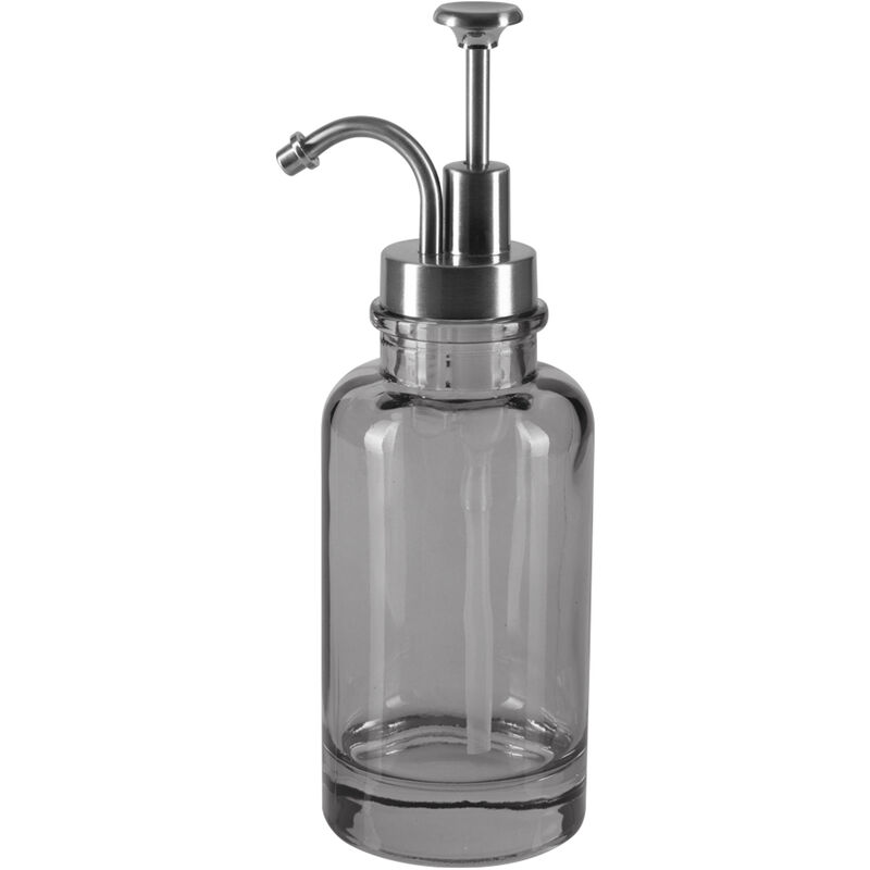 colección Yoko , Dispensador de jabón líquido Ø7x21,5 (0,3 L), Vidrio, Gris - Spirella
colección Yoko , Dispensador de jabón líquido Ø7x21,5 (0,3 L), Vidrio, Gris - Spirella