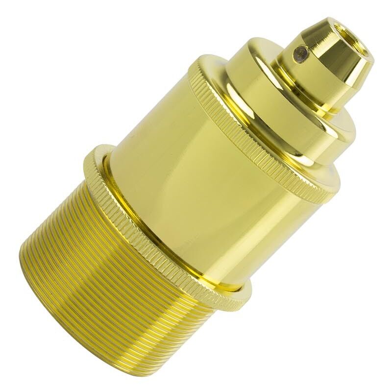 Portalámparas Metalizado Design para Bombillas LED E27 Casquillo Gordo Dorado - Dorado
Portalámparas Metalizado Design para Bombillas LED E27 Casquillo Gordo Dorado - Dorado