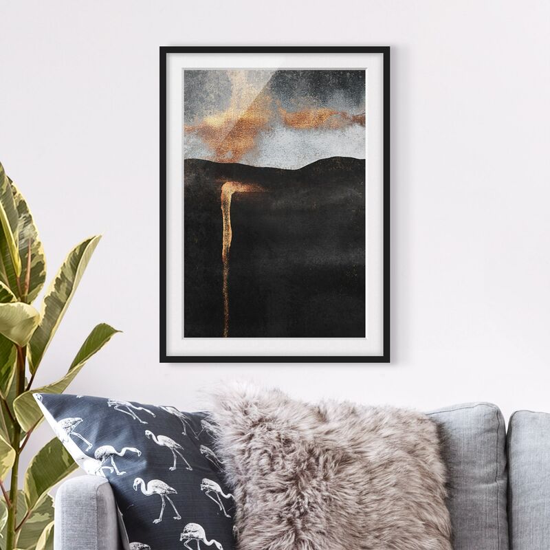 Póster enmarcado - Estratto Golden Glow Dimensión LxA: 40cm x 30cm, Marco: Negro
Póster enmarcado - Estratto Golden Glow Dimensión LxA: 40cm x 30cm, Marco: Negro