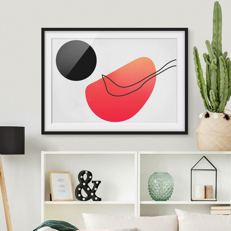 Póster enmarcado - Forme astratte - Sole nero Dimensión LxA: 18cm x 24cm, Marco: Negro
Póster enmarcado - Forme astratte - Sole nero Dimensión LxA: 18cm x 24cm, Marco: Negro