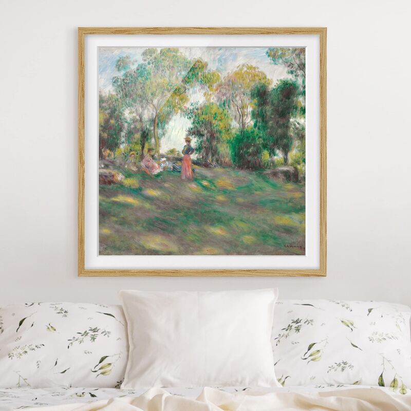 Póster enmarcado - Auguste Renoir - Landscape With Figures Dimensión LxA: 30cm x 30cm, Marco: Roble
Póster enmarcado - Auguste Renoir - Landscape With Figures Dimensión LxA: 30cm x 30cm, Marco: Roble