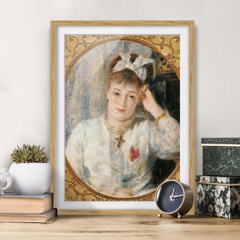 Póster enmarcado - Auguste Renoir - Portrait Of Marie Murer Dimensión LxA: 100cm x 70cm, Marco: Roble
Póster enmarcado - Auguste Renoir - Portrait Of Marie Murer Dimensión LxA: 100cm x 70cm, Marco: Roble