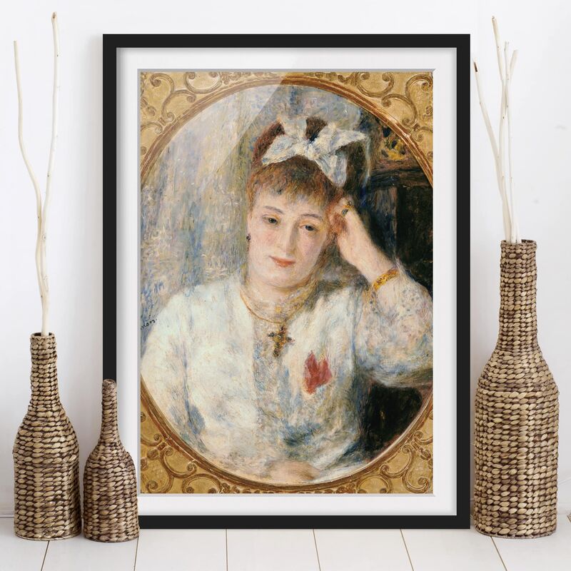 Póster enmarcado - Auguste Renoir - Portrait Of Marie Murer Dimensión LxA: 24cm x 18cm, Marco: Negro
Póster enmarcado - Auguste Renoir - Portrait Of Marie Murer Dimensión LxA: 24cm x 18cm, Marco: Negro