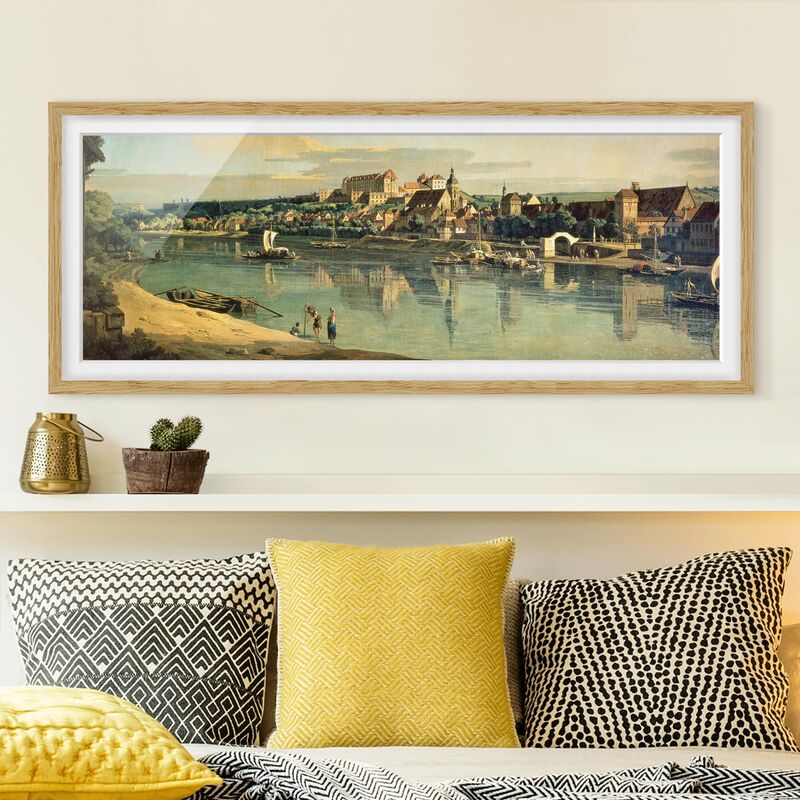 Póster enmarcado - Bernardo Bellotto - View Of Pirna Dimensión LxA: 50cm x 130cm, Marco: Roble
Póster enmarcado - Bernardo Bellotto - View Of Pirna Dimensión LxA: 50cm x 130cm, Marco: Roble