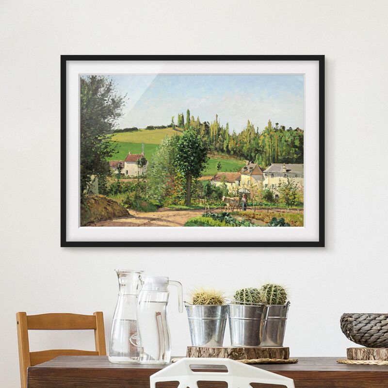 Póster enmarcado - Camille Pissarro - Small Village Dimensión LxA: 70cm x 100cm, Marco: Negro
Póster enmarcado - Camille Pissarro - Small Village Dimensión LxA: 70cm x 100cm, Marco: Negro