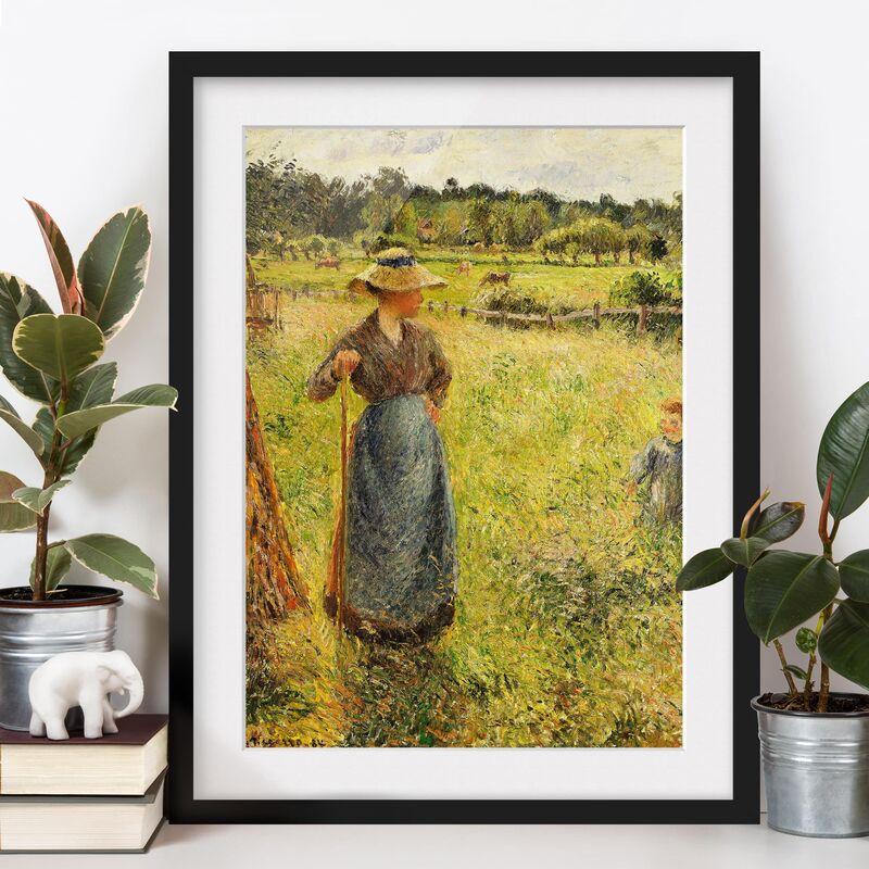 Póster enmarcado - Camille Pissarro - The Haymaker Dimensión LxA: 70cm x 50cm, Marco: Negro
Póster enmarcado - Camille Pissarro - The Haymaker Dimensión LxA: 70cm x 50cm, Marco: Negro