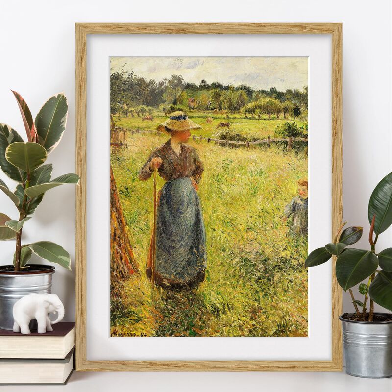 Póster enmarcado - Camille Pissarro - The Haymaker Dimensión LxA: 24cm x 18cm, Marco: Roble
Póster enmarcado - Camille Pissarro - The Haymaker Dimensión LxA: 24cm x 18cm, Marco: Roble