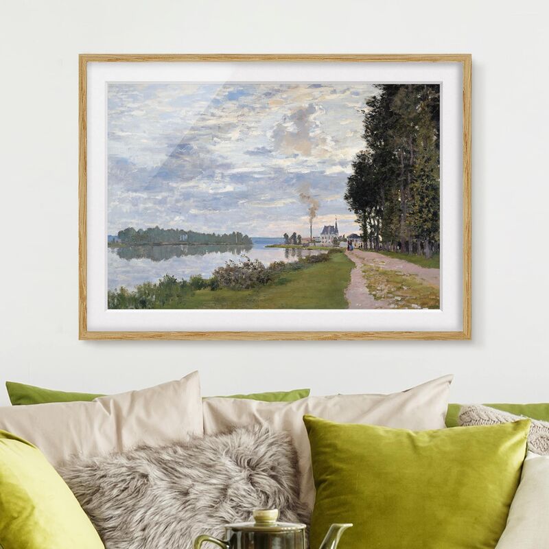 Póster enmarcado - Claude Monet - Argenteuil Banks Dimensión LxA: 30cm x 40cm, Marco: Roble
Póster enmarcado - Claude Monet - Argenteuil Banks Dimensión LxA: 30cm x 40cm, Marco: Roble