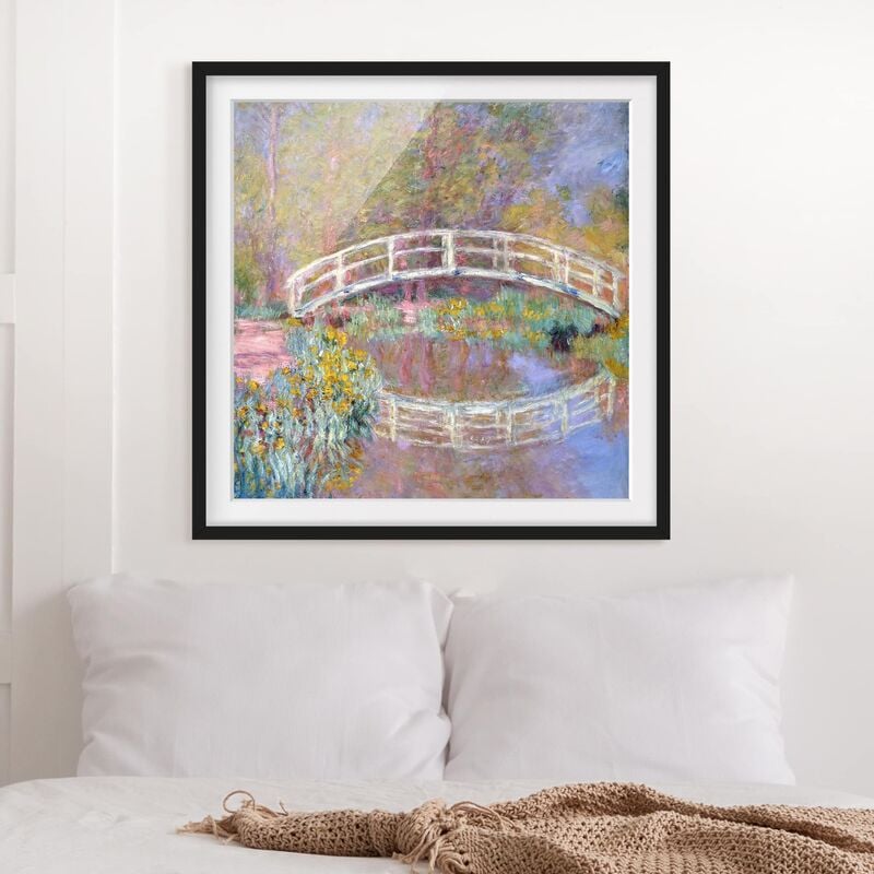 Póster enmarcado - Claude Monet - Bridge Monet'S Garden Dimensión LxA: 70cm x 70cm, Marco: Negro
Póster enmarcado - Claude Monet - Bridge Monet'S Garden Dimensión LxA: 70cm x 70cm, Marco: Negro
