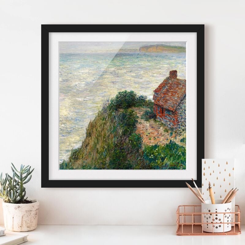 Póster enmarcado - Claude Monet - Fisherman'S House Petit Ailly Dimensión LxA: 70cm x 70cm, Marco: Negro
Póster enmarcado - Claude Monet - Fisherman'S House Petit Ailly Dimensión LxA: 70cm x 70cm, Marco: Negro