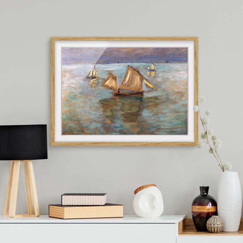 Póster enmarcado - Claude Monet - Fishing Boats Dimensión LxA: 18cm x 24cm, Marco: Roble
Póster enmarcado - Claude Monet - Fishing Boats Dimensión LxA: 18cm x 24cm, Marco: Roble