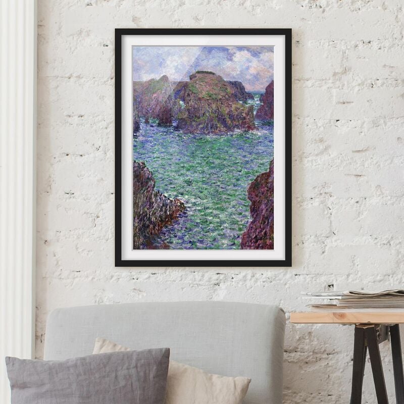 Póster enmarcado - Claude Monet - Port-Goulphar, Belle-Île Dimensión LxA: 70cm x 50cm, Marco: Negro
Póster enmarcado - Claude Monet - Port-Goulphar, Belle-Île Dimensión LxA: 70cm x 50cm, Marco: Negro