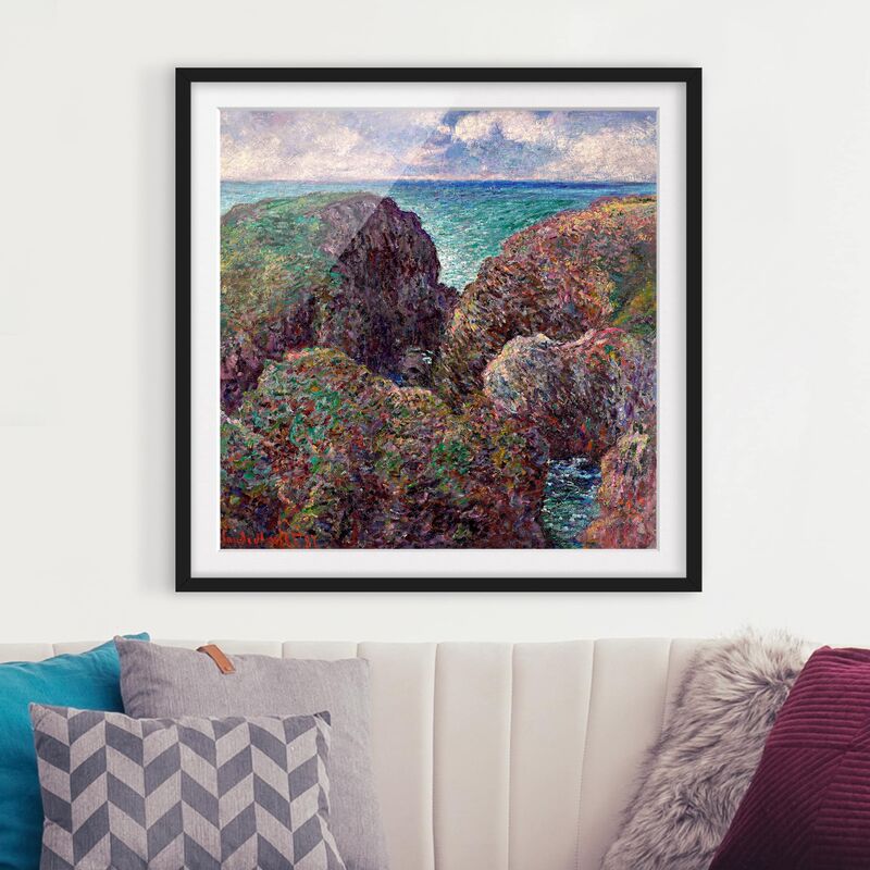 Póster enmarcado - Claude Monet - Rock Group Port-Goulphar Dimensión LxA: 70cm x 70cm, Marco: Negro
Póster enmarcado - Claude Monet - Rock Group Port-Goulphar Dimensión LxA: 70cm x 70cm, Marco: Negro