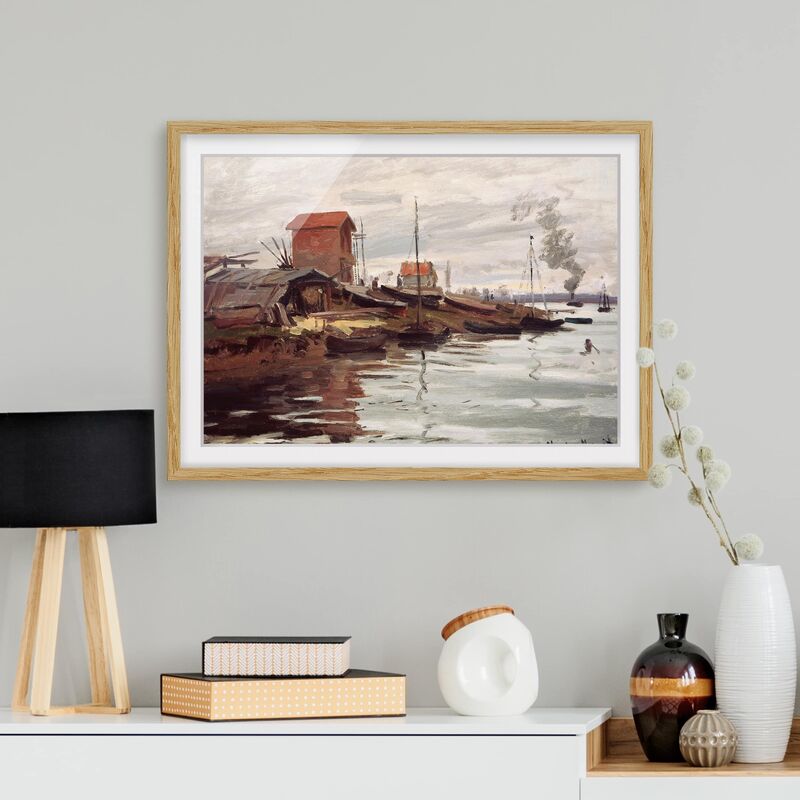 Póster enmarcado - Claude Monet - Seine Petit-Gennevilliers Dimensión LxA: 70cm x 100cm, Marco: Roble
Póster enmarcado - Claude Monet - Seine Petit-Gennevilliers Dimensión LxA: 70cm x 100cm, Marco: Roble
