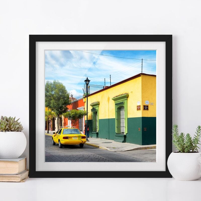 Póster enmarcado - Colorful Mexican Street Dimensión LxA: 30cm x 30cm, Marco: Negro
Póster enmarcado - Colorful Mexican Street Dimensión LxA: 30cm x 30cm, Marco: Negro