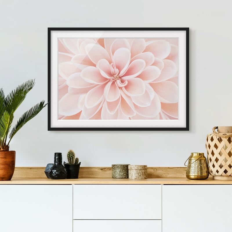 Póster enmarcado - Dalie in rosa pastello Dimensión LxA: 50cm x 70cm, Marco: Negro
Póster enmarcado - Dalie in rosa pastello Dimensión LxA: 50cm x 70cm, Marco: Negro