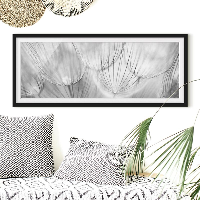 Póster enmarcado - Denti Di Leone Macro Girato In Bianco E Nero Dimensión LxA: 50cm x 130cm, Marco: Negro
Póster enmarcado - Denti Di Leone Macro Girato In Bianco E Nero Dimensión LxA: 50cm x 130cm, Marco: Negro