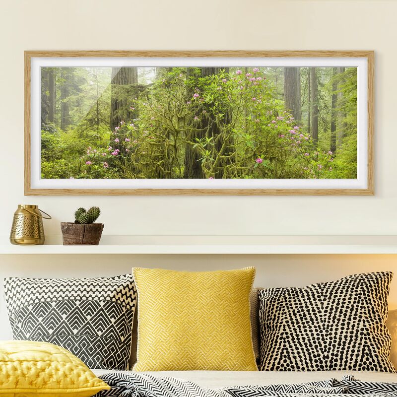 Póster enmarcado - Del Norte Coast Redwoods State Park California Dimensión LxA: 30cm x 75cm, Marco: Roble
Póster enmarcado - Del Norte Coast Redwoods State Park California Dimensión LxA: 30cm x 75cm, Marco: Roble